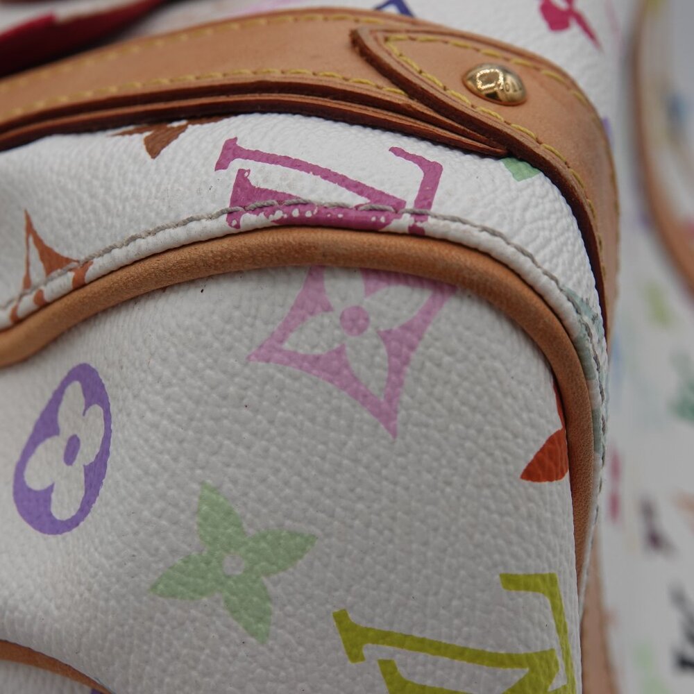 Louis Vuitton Authentic Multicolor Monogram Priscilla White - Picture 11 of 16